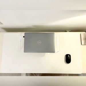 Beautiful Cream White Desk Pad Mouse Pad